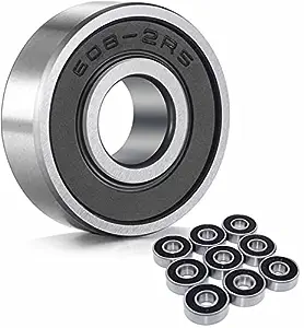 MINSALES -608-2RS-Double Shielded Miniature Ball Bearing, for 3D Printers…