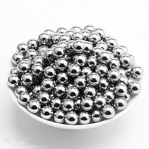 MINSALES 20 Pieces of 15mm Silver Solid Bearing Ball – Use is Cycle Ball Bearing (Silver, 15mm)